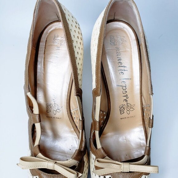 Nanette Lepore Dotty Dame Patent High Heels 10B - Picture 5 of 12